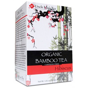 Organic Bamboo Tea Hibiscus Flavor