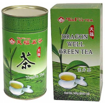 Tenfu Loose Dragon Well Green Tea