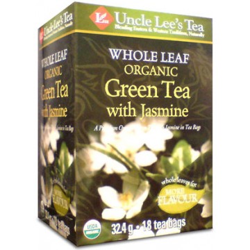 Whole Leaf Organic Green Tea with Jasmine